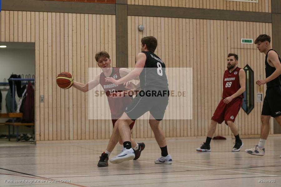 sport, action, TVB, TV Burgsinn, TBA, TB Arnstein Baskets, Sinngrundhalle, Burgsinn, Bezirksliga Herren, Basketball, BZL, 19.01.2025, 11. Spieltag - Bild-ID: 2461932