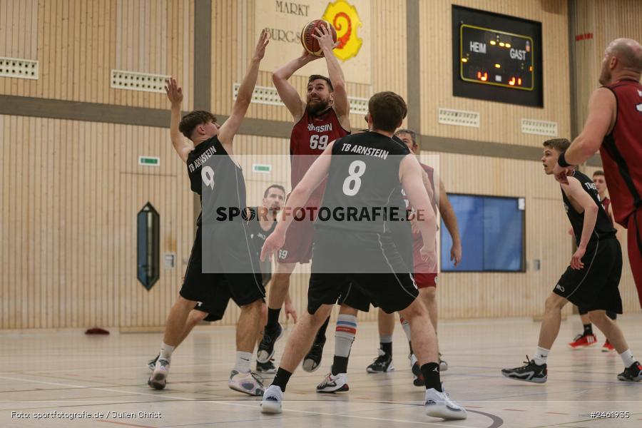 sport, action, TVB, TV Burgsinn, TBA, TB Arnstein Baskets, Sinngrundhalle, Burgsinn, Bezirksliga Herren, Basketball, BZL, 19.01.2025, 11. Spieltag - Bild-ID: 2461935