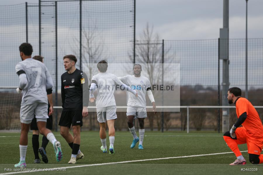 sport, action, Verbandsliga Hessen Süd, SVA, SV Viktoria Aschaffenburg, Regionalliga Bayern, KR1, HFV, FCE, Erlensee, BFV, 25.01.2025, 1. FC Erlensee - Bild-ID: 2462028