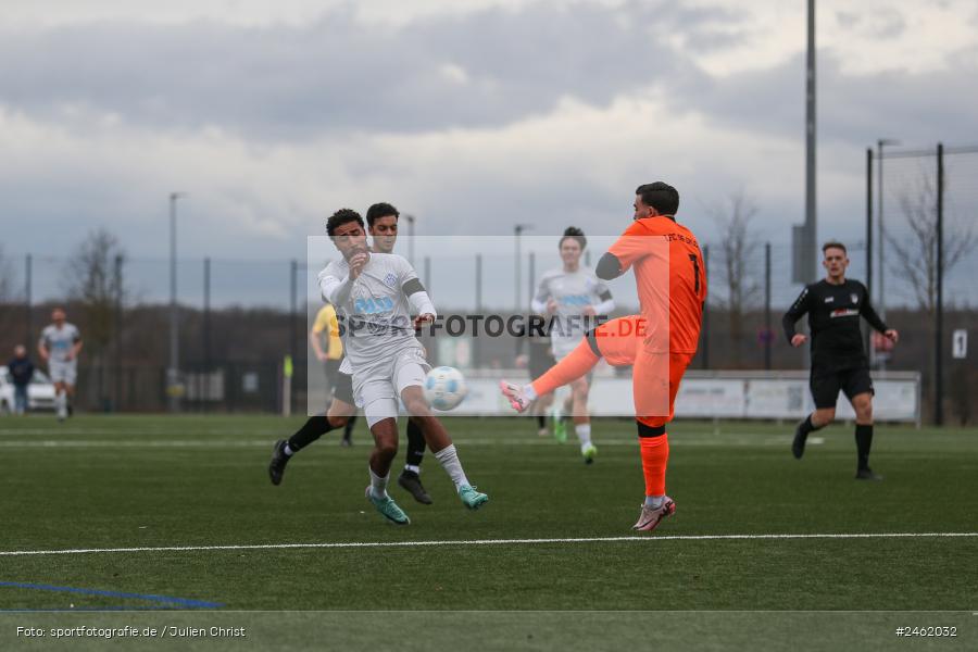 sport, action, Verbandsliga Hessen Süd, SVA, SV Viktoria Aschaffenburg, Regionalliga Bayern, KR1, HFV, FCE, Erlensee, BFV, 25.01.2025, 1. FC Erlensee - Bild-ID: 2462032