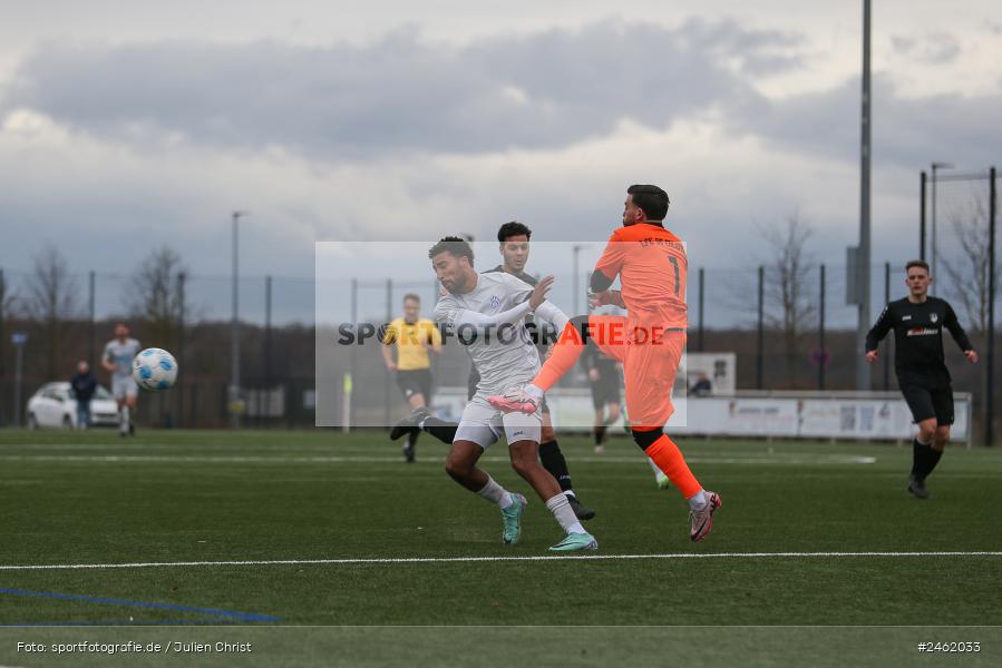 sport, action, Verbandsliga Hessen Süd, SVA, SV Viktoria Aschaffenburg, Regionalliga Bayern, KR1, HFV, FCE, Erlensee, BFV, 25.01.2025, 1. FC Erlensee - Bild-ID: 2462033