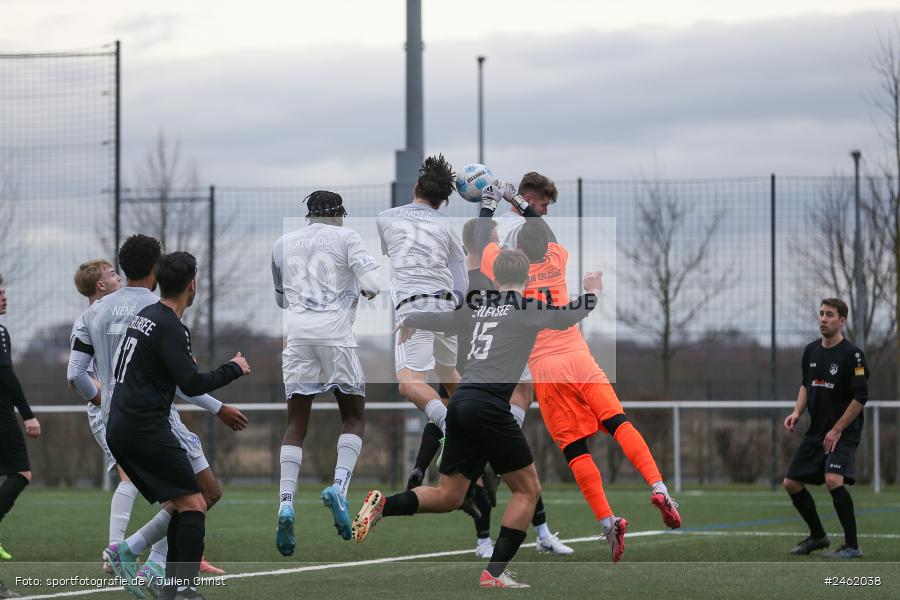 sport, action, Verbandsliga Hessen Süd, SVA, SV Viktoria Aschaffenburg, Regionalliga Bayern, KR1, HFV, FCE, Erlensee, BFV, 25.01.2025, 1. FC Erlensee - Bild-ID: 2462038