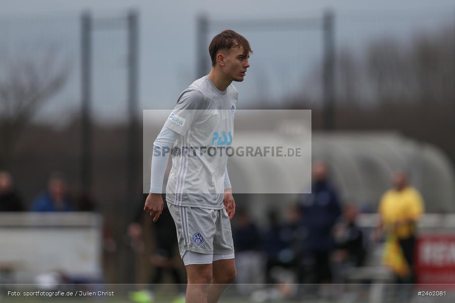 sport, action, Verbandsliga Hessen Süd, SVA, SV Viktoria Aschaffenburg, Regionalliga Bayern, KR1, HFV, FCE, Erlensee, BFV, 25.01.2025, 1. FC Erlensee - Bild-ID: 2462081