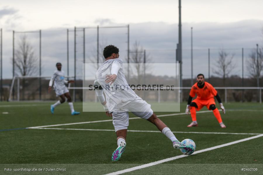 sport, action, Verbandsliga Hessen Süd, SVA, SV Viktoria Aschaffenburg, Regionalliga Bayern, KR1, HFV, FCE, Erlensee, BFV, 25.01.2025, 1. FC Erlensee - Bild-ID: 2462108