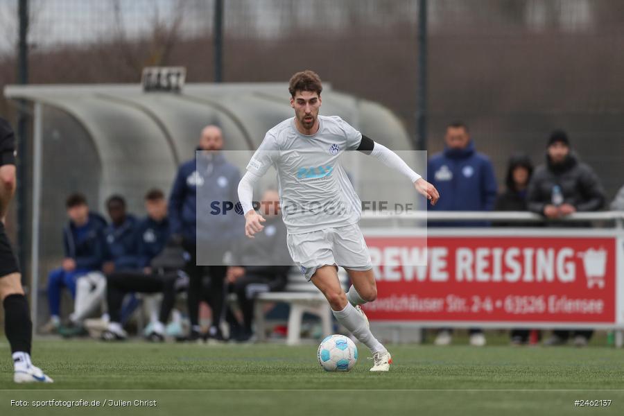 sport, action, Verbandsliga Hessen Süd, SVA, SV Viktoria Aschaffenburg, Regionalliga Bayern, KR1, HFV, FCE, Erlensee, BFV, 25.01.2025, 1. FC Erlensee - Bild-ID: 2462137