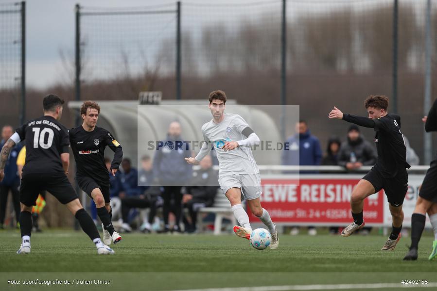 sport, action, Verbandsliga Hessen Süd, SVA, SV Viktoria Aschaffenburg, Regionalliga Bayern, KR1, HFV, FCE, Erlensee, BFV, 25.01.2025, 1. FC Erlensee - Bild-ID: 2462138