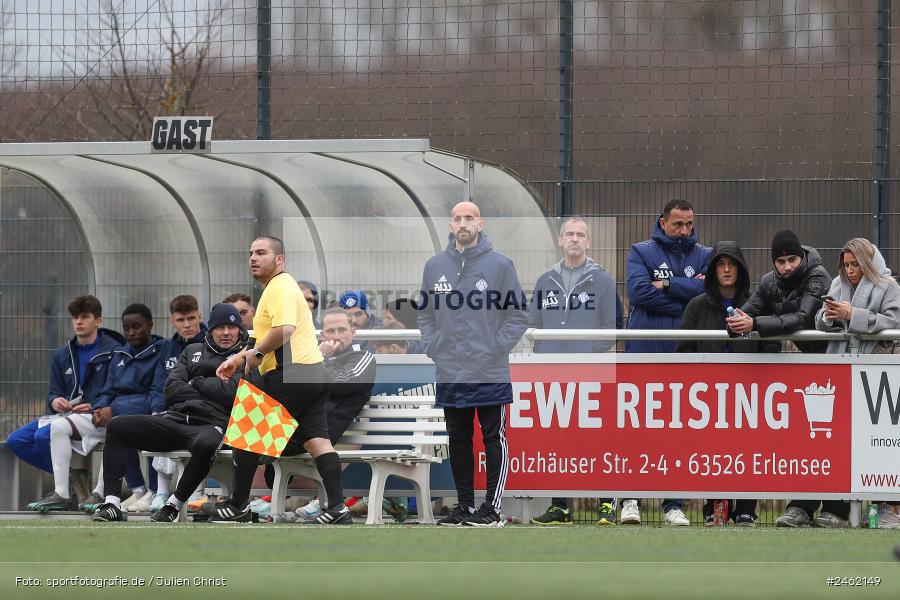 sport, action, Verbandsliga Hessen Süd, SVA, SV Viktoria Aschaffenburg, Regionalliga Bayern, KR1, HFV, FCE, Erlensee, BFV, 25.01.2025, 1. FC Erlensee - Bild-ID: 2462149