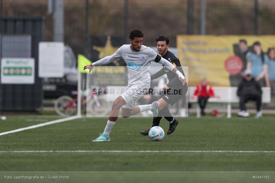 sport, action, Verbandsliga Hessen Süd, SVA, SV Viktoria Aschaffenburg, Regionalliga Bayern, KR1, HFV, FCE, Erlensee, BFV, 25.01.2025, 1. FC Erlensee - Bild-ID: 2462153