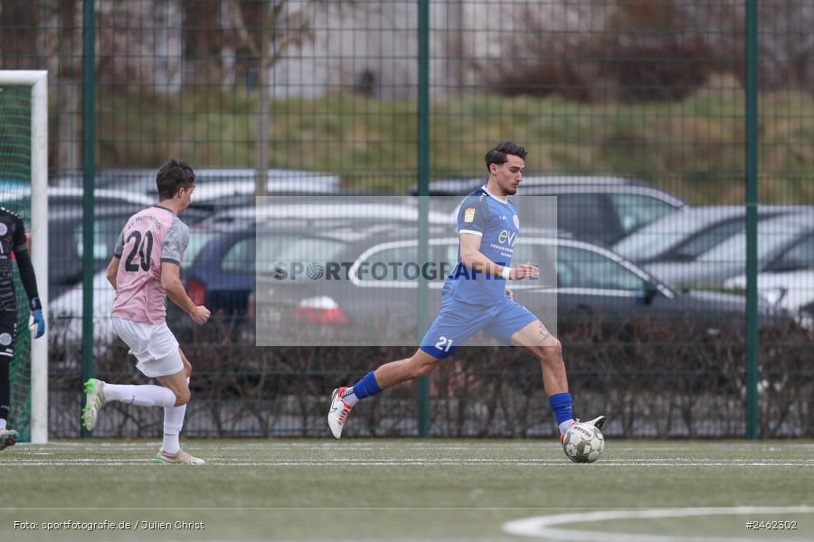 sport, action, Verbandsliga Hessen Süd, Städtisches Sportzentrum, SVH, SV Hummetroth, Hessenliga, HFV, FCB, FC Bayern Alzenau, Alzenau, 25.01.2025 - Bild-ID: 2462302