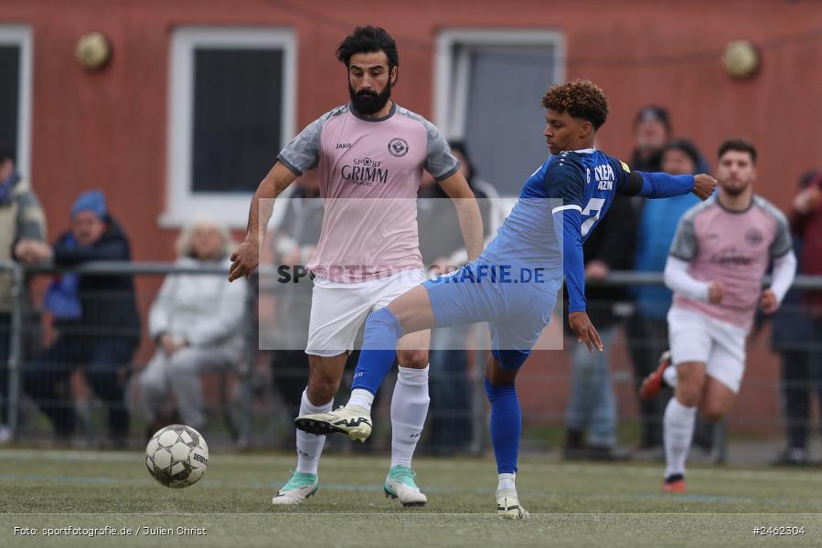 sport, action, Verbandsliga Hessen Süd, Städtisches Sportzentrum, SVH, SV Hummetroth, Hessenliga, HFV, FCB, FC Bayern Alzenau, Alzenau, 25.01.2025 - Bild-ID: 2462304