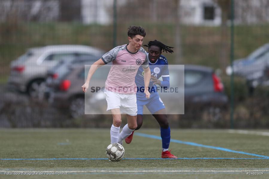 sport, action, Verbandsliga Hessen Süd, Städtisches Sportzentrum, SVH, SV Hummetroth, Hessenliga, HFV, FCB, FC Bayern Alzenau, Alzenau, 25.01.2025 - Bild-ID: 2462309