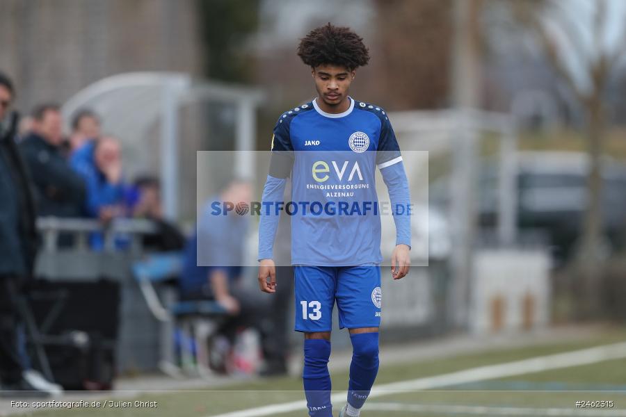 sport, action, Verbandsliga Hessen Süd, Städtisches Sportzentrum, SVH, SV Hummetroth, Hessenliga, HFV, FCB, FC Bayern Alzenau, Alzenau, 25.01.2025 - Bild-ID: 2462315