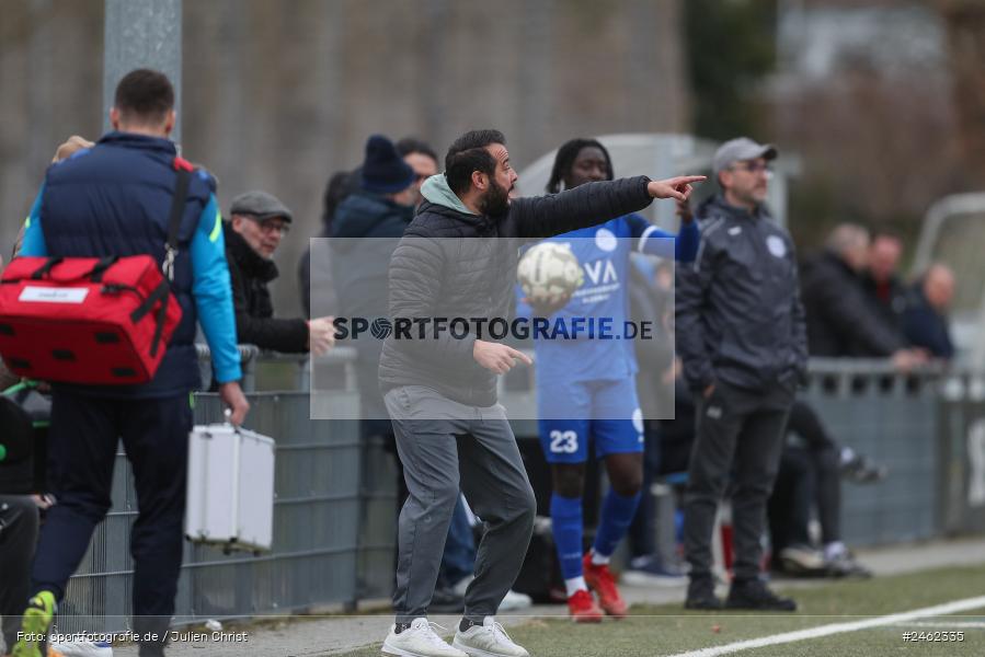 sport, action, Verbandsliga Hessen Süd, Städtisches Sportzentrum, SVH, SV Hummetroth, Hessenliga, HFV, FCB, FC Bayern Alzenau, Alzenau, 25.01.2025 - Bild-ID: 2462335