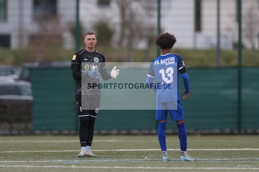 sport, action, Verbandsliga Hessen Süd, Städtisches Sportzentrum, SVH, SV Hummetroth, Hessenliga, HFV, FCB, FC Bayern Alzenau, Alzenau, 25.01.2025 - Bild-ID: 2462501