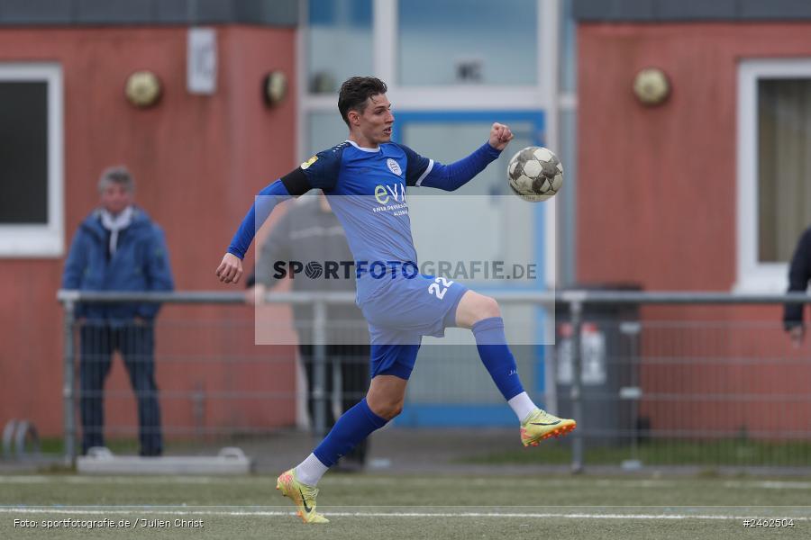 sport, action, Verbandsliga Hessen Süd, Städtisches Sportzentrum, SVH, SV Hummetroth, Hessenliga, HFV, FCB, FC Bayern Alzenau, Alzenau, 25.01.2025 - Bild-ID: 2462504