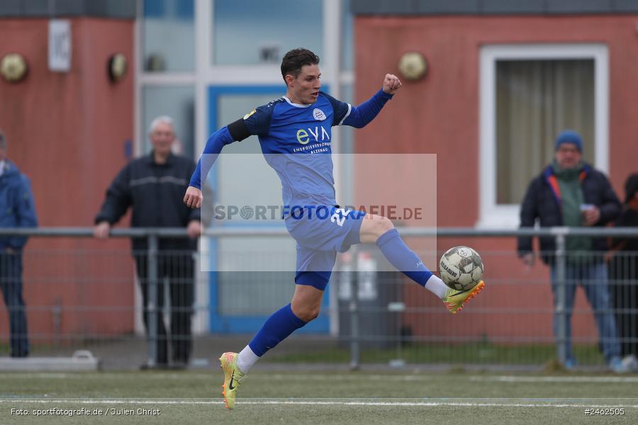 sport, action, Verbandsliga Hessen Süd, Städtisches Sportzentrum, SVH, SV Hummetroth, Hessenliga, HFV, FCB, FC Bayern Alzenau, Alzenau, 25.01.2025 - Bild-ID: 2462505