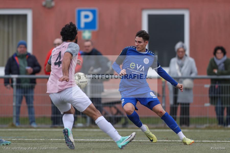 sport, action, Verbandsliga Hessen Süd, Städtisches Sportzentrum, SVH, SV Hummetroth, Hessenliga, HFV, FCB, FC Bayern Alzenau, Alzenau, 25.01.2025 - Bild-ID: 2462506