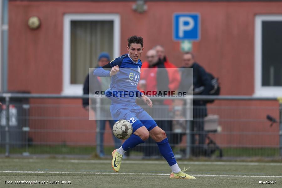 sport, action, Verbandsliga Hessen Süd, Städtisches Sportzentrum, SVH, SV Hummetroth, Hessenliga, HFV, FCB, FC Bayern Alzenau, Alzenau, 25.01.2025 - Bild-ID: 2462507
