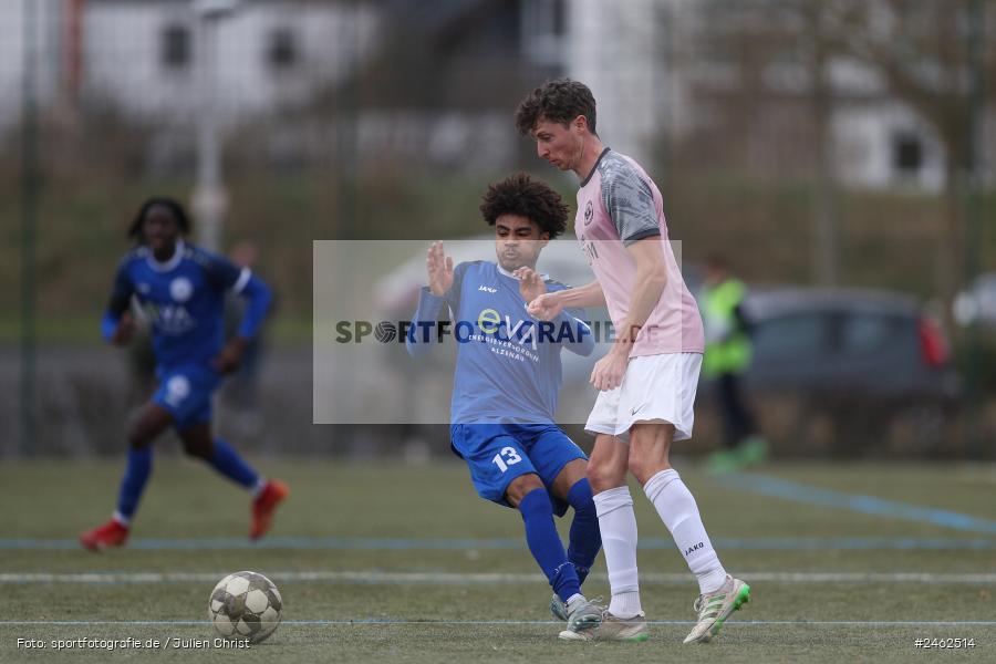 sport, action, Verbandsliga Hessen Süd, Städtisches Sportzentrum, SVH, SV Hummetroth, Hessenliga, HFV, FCB, FC Bayern Alzenau, Alzenau, 25.01.2025 - Bild-ID: 2462514
