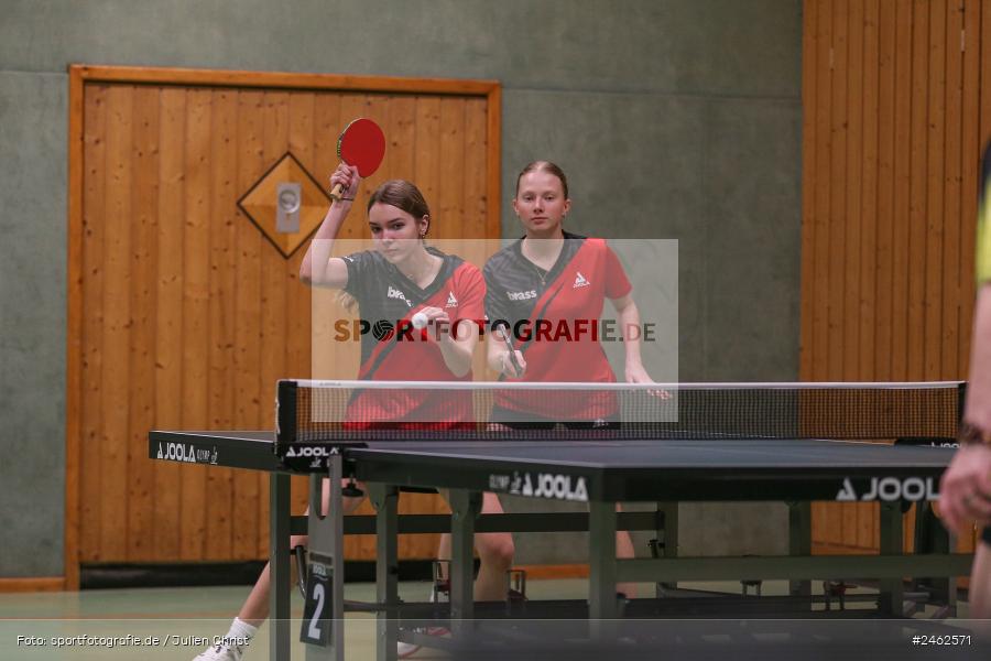 Vereinsheim, Wombach, 25.01.2025, sport, action, Damen Verbandsoberliga Nord, Tischtennis, SB Versbach, RV Viktoria Wombach III - Bild-ID: 2462571 Vereinsheim, Wombach, 25.01.2025, sport, action, Damen Verbandsoberliga Nord, Tischtennis, SB Versbach, RV Viktoria Wombach III - Bild-ID: 2462571