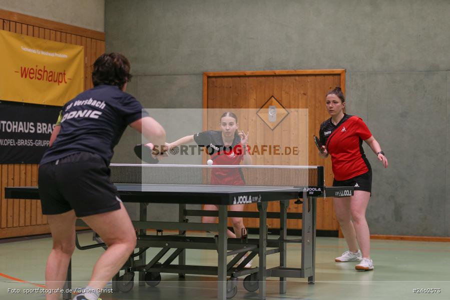 Vereinsheim, Wombach, 25.01.2025, sport, action, Damen Verbandsoberliga Nord, Tischtennis, SB Versbach, RV Viktoria Wombach III - Bild-ID: 2462573 Vereinsheim, Wombach, 25.01.2025, sport, action, Damen Verbandsoberliga Nord, Tischtennis, SB Versbach, RV Viktoria Wombach III - Bild-ID: 2462573