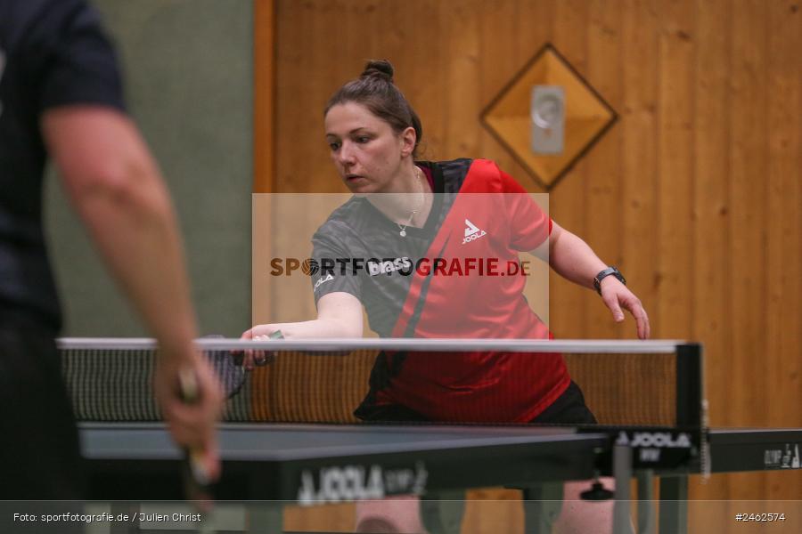 Vereinsheim, Wombach, 25.01.2025, sport, action, Damen Verbandsoberliga Nord, Tischtennis, SB Versbach, RV Viktoria Wombach III - Bild-ID: 2462574