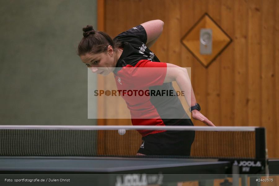 Vereinsheim, Wombach, 25.01.2025, sport, action, Damen Verbandsoberliga Nord, Tischtennis, SB Versbach, RV Viktoria Wombach III - Bild-ID: 2462575