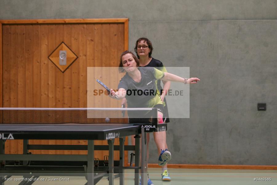 Vereinsheim, Wombach, 25.01.2025, sport, action, Damen Verbandsoberliga Nord, Tischtennis, SB Versbach, RV Viktoria Wombach III - Bild-ID: 2462585 Vereinsheim, Wombach, 25.01.2025, sport, action, Damen Verbandsoberliga Nord, Tischtennis, SB Versbach, RV Viktoria Wombach III - Bild-ID: 2462585