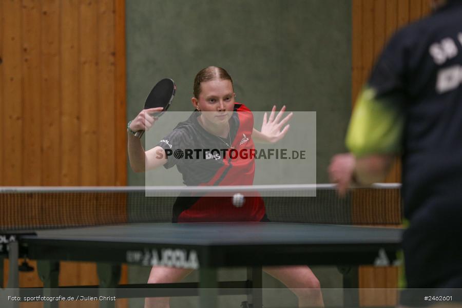Vereinsheim, Wombach, 25.01.2025, sport, action, Damen Verbandsoberliga Nord, Tischtennis, SB Versbach, RV Viktoria Wombach III - Bild-ID: 2462601 Vereinsheim, Wombach, 25.01.2025, sport, action, Damen Verbandsoberliga Nord, Tischtennis, SB Versbach, RV Viktoria Wombach III - Bild-ID: 2462601