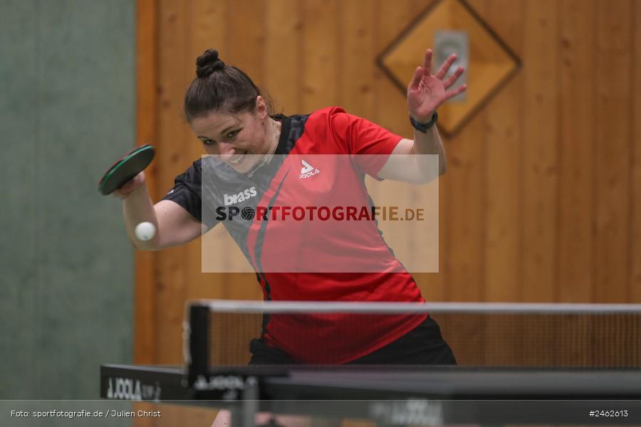 Vereinsheim, Wombach, 25.01.2025, sport, action, Damen Verbandsoberliga Nord, Tischtennis, SB Versbach, RV Viktoria Wombach III - Bild-ID: 2462613