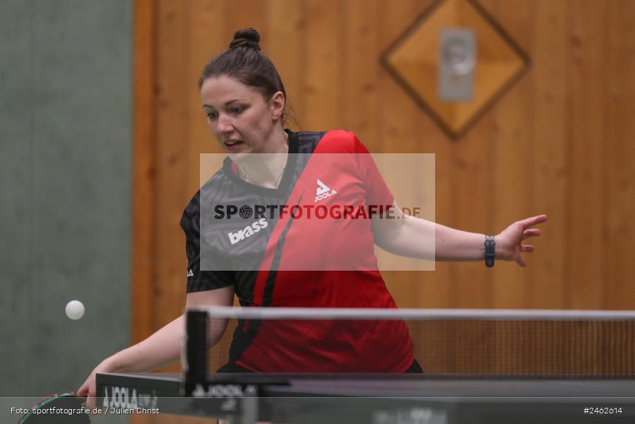 Vereinsheim, Wombach, 25.01.2025, sport, action, Damen Verbandsoberliga Nord, Tischtennis, SB Versbach, RV Viktoria Wombach III - Bild-ID: 2462614