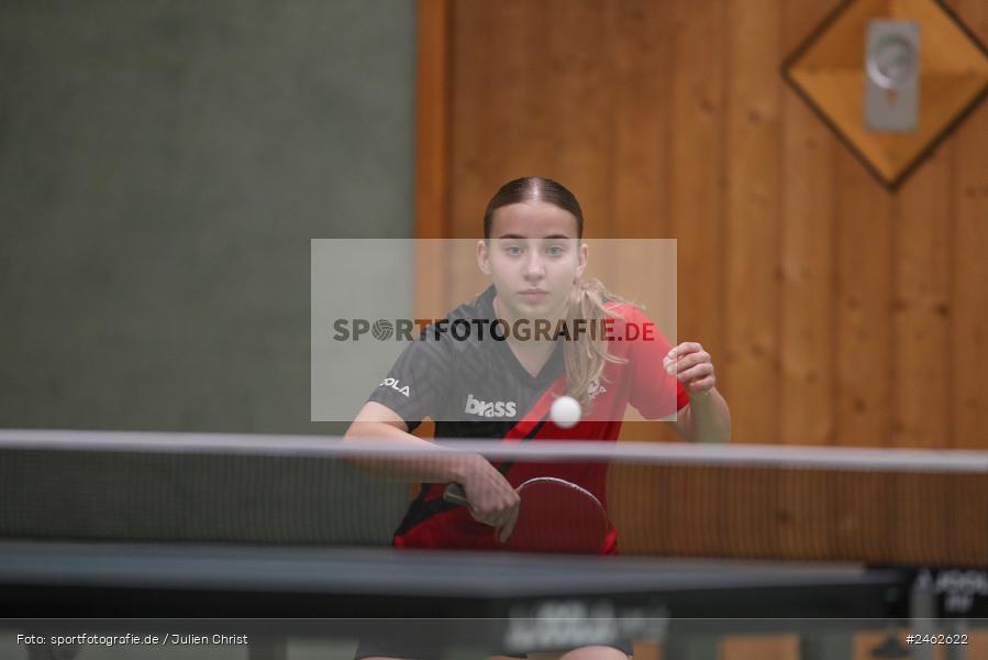 Vereinsheim, Wombach, 25.01.2025, sport, action, Damen Verbandsoberliga Nord, Tischtennis, SB Versbach, RV Viktoria Wombach III - Bild-ID: 2462622
