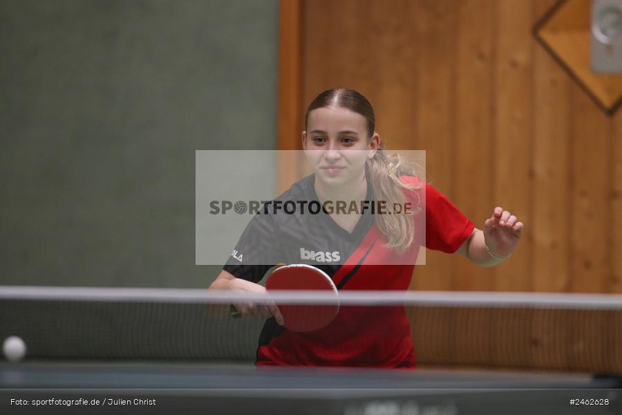 Vereinsheim, Wombach, 25.01.2025, sport, action, Damen Verbandsoberliga Nord, Tischtennis, SB Versbach, RV Viktoria Wombach III - Bild-ID: 2462628