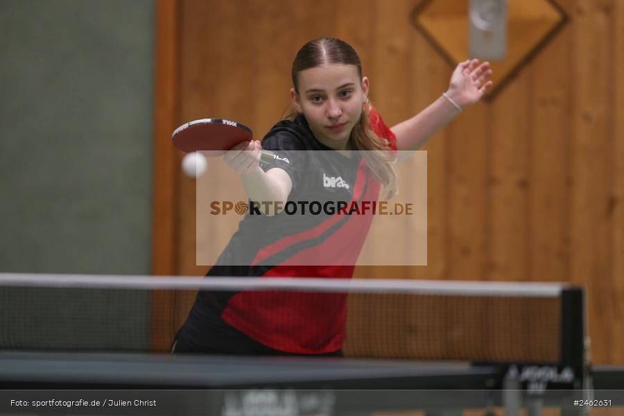 Vereinsheim, Wombach, 25.01.2025, sport, action, Damen Verbandsoberliga Nord, Tischtennis, SB Versbach, RV Viktoria Wombach III - Bild-ID: 2462631 Vereinsheim, Wombach, 25.01.2025, sport, action, Damen Verbandsoberliga Nord, Tischtennis, SB Versbach, RV Viktoria Wombach III - Bild-ID: 2462631