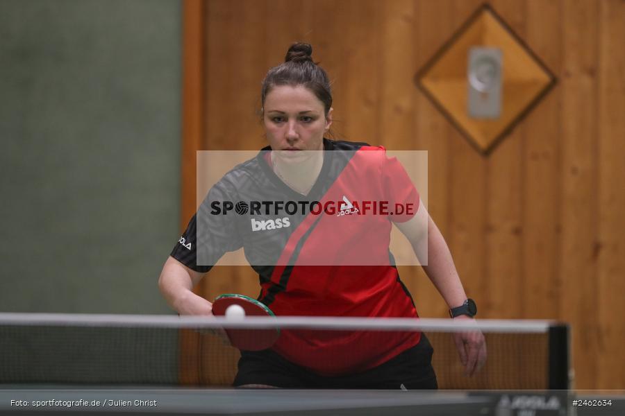 Vereinsheim, Wombach, 25.01.2025, sport, action, Damen Verbandsoberliga Nord, Tischtennis, SB Versbach, RV Viktoria Wombach III - Bild-ID: 2462634