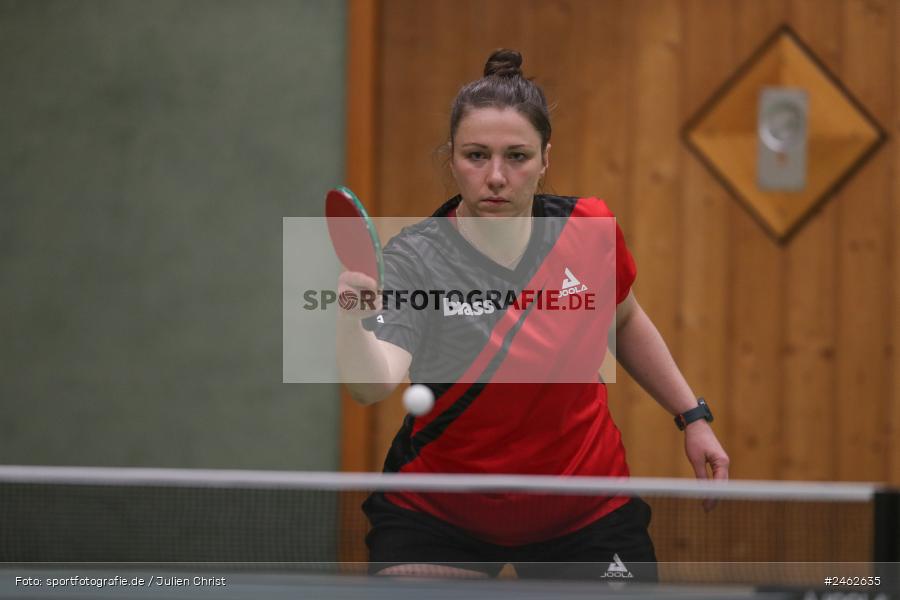Vereinsheim, Wombach, 25.01.2025, sport, action, Damen Verbandsoberliga Nord, Tischtennis, SB Versbach, RV Viktoria Wombach III - Bild-ID: 2462635 Vereinsheim, Wombach, 25.01.2025, sport, action, Damen Verbandsoberliga Nord, Tischtennis, SB Versbach, RV Viktoria Wombach III - Bild-ID: 2462635