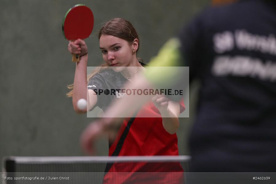 Vereinsheim, Wombach, 25.01.2025, sport, action, Damen Verbandsoberliga Nord, Tischtennis, SB Versbach, RV Viktoria Wombach III - Bild-ID: 2462639 Vereinsheim, Wombach, 25.01.2025, sport, action, Damen Verbandsoberliga Nord, Tischtennis, SB Versbach, RV Viktoria Wombach III - Bild-ID: 2462639