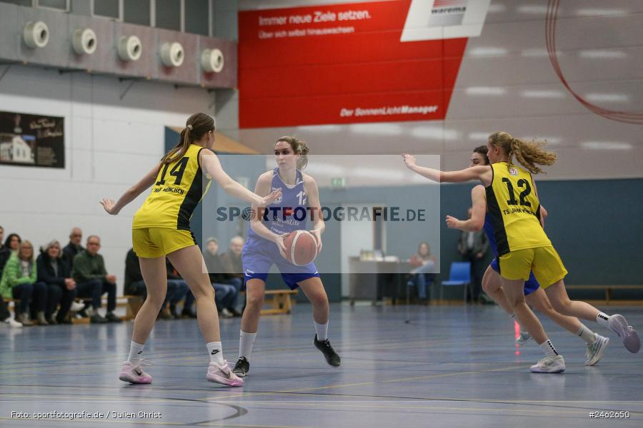 sport, action, TVM, TV Marktheidenfeld, TS Jahn München, Regionalliga Damen HR-Nord, Play-Offs, Marktheidenfeld, JAH, Hans-Wilhelm-Renkhoff-Halle, Basketball, 25.01.2025 - Bild-ID: 2462650 sport, action, TVM, TV Marktheidenfeld, TS Jahn München, Regionalliga Damen HR-Nord, Play-Offs, Marktheidenfeld, JAH, Hans-Wilhelm-Renkhoff-Halle, Basketball, 25.01.2025 - Bild-ID: 2462650