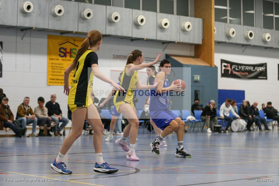 sport, action, TVM, TV Marktheidenfeld, TS Jahn München, Regionalliga Damen HR-Nord, Play-Offs, Marktheidenfeld, JAH, Hans-Wilhelm-Renkhoff-Halle, Basketball, 25.01.2025 - Bild-ID: 2462736