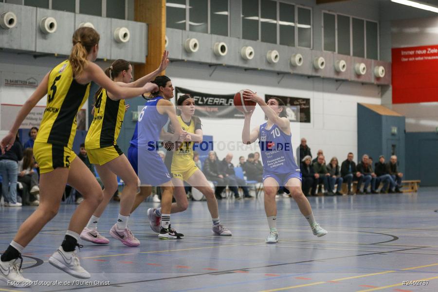 sport, action, TVM, TV Marktheidenfeld, TS Jahn München, Regionalliga Damen HR-Nord, Play-Offs, Marktheidenfeld, JAH, Hans-Wilhelm-Renkhoff-Halle, Basketball, 25.01.2025 - Bild-ID: 2462737