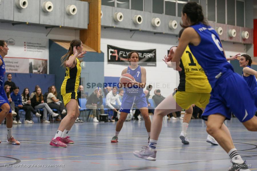 sport, action, TVM, TV Marktheidenfeld, TS Jahn München, Regionalliga Damen HR-Nord, Play-Offs, Marktheidenfeld, JAH, Hans-Wilhelm-Renkhoff-Halle, Basketball, 25.01.2025 - Bild-ID: 2462748