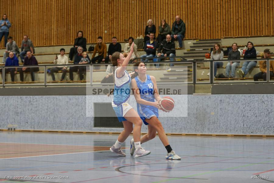 sport, action, SVE, SV Erlenbach Black Bees, Post SV Nürnberg, PSV, Marktheidenfeld, Main-Spessart-Halle, Bayernliga Nord Damen, Basketball, 25.01.2025 - Bild-ID: 2462882