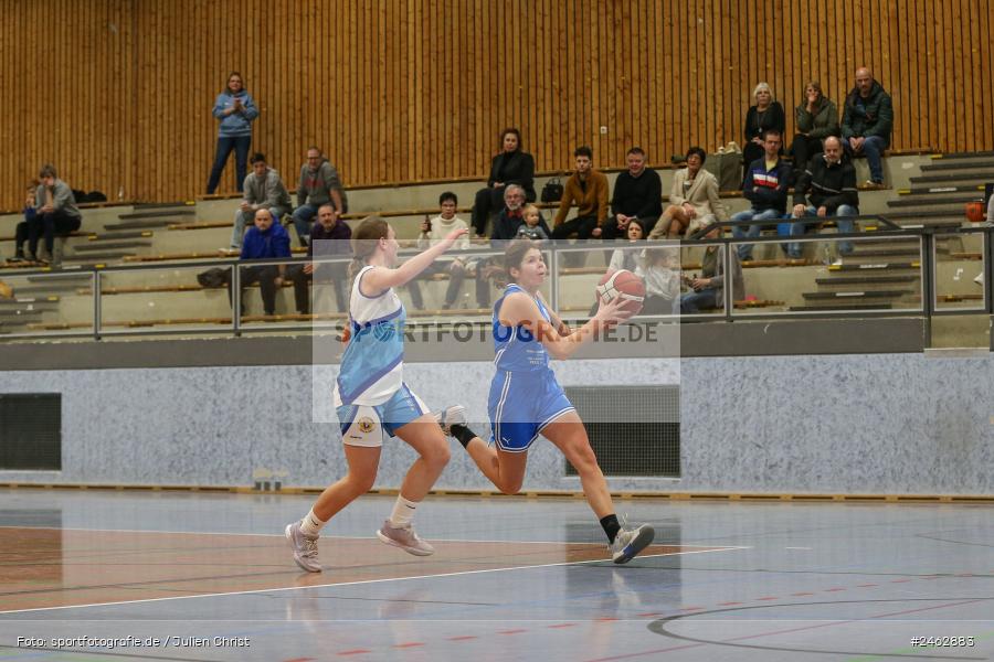 sport, action, SVE, SV Erlenbach Black Bees, Post SV Nürnberg, PSV, Marktheidenfeld, Main-Spessart-Halle, Bayernliga Nord Damen, Basketball, 25.01.2025 - Bild-ID: 2462883
