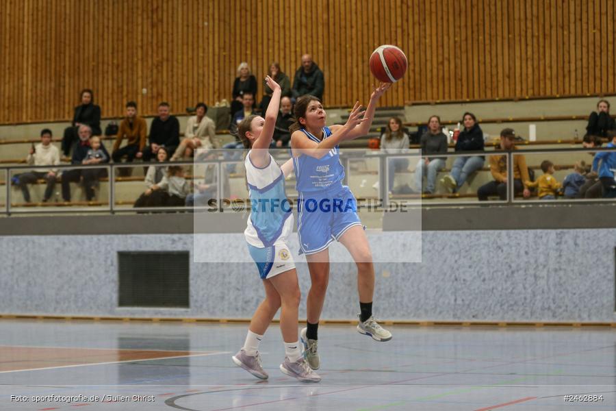 sport, action, SVE, SV Erlenbach Black Bees, Post SV Nürnberg, PSV, Marktheidenfeld, Main-Spessart-Halle, Bayernliga Nord Damen, Basketball, 25.01.2025 - Bild-ID: 2462884