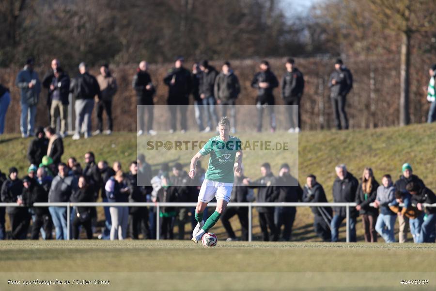 Sachs-Stadion (Nebenplatz 9), Schweinfurt, 01.02.2025, sport, action, BFV, Fussball, Landesfreundschaftsspiele, Bayernliga Nord, Regionalliga Bayern, WFV, FCS, Würzburger FV 04, 1. FC Schweinfurt 1905 - Bild-ID: 2463039