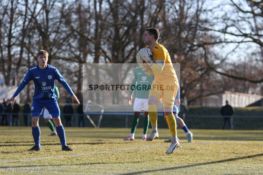 sport, action, Würzburger FV 04, WFV, Schweinfurt, Sachs-Stadion (Nebenplatz 9), Regionalliga Bayern, Landesfreundschaftsspiele, Fussball, FCS, Bayernliga Nord, BFV, 1. FC Schweinfurt 1905, 01.02.2025 - Bild-ID: 2463084