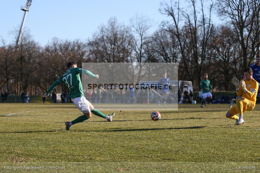 sport, action, Würzburger FV 04, WFV, Schweinfurt, Sachs-Stadion (Nebenplatz 9), Regionalliga Bayern, Landesfreundschaftsspiele, Fussball, FCS, Bayernliga Nord, BFV, 1. FC Schweinfurt 1905, 01.02.2025 - Bild-ID: 2463098