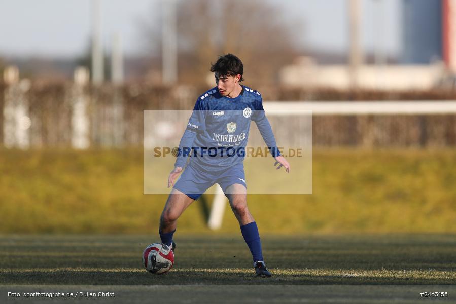 sport, action, Würzburger FV 04, WFV, Schweinfurt, Sachs-Stadion (Nebenplatz 9), Regionalliga Bayern, Landesfreundschaftsspiele, Fussball, FCS, Bayernliga Nord, BFV, 1. FC Schweinfurt 1905, 01.02.2025 - Bild-ID: 2463155