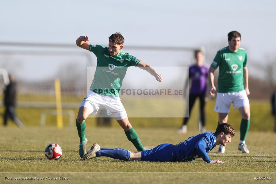 sport, action, Würzburger FV 04, WFV, Schweinfurt, Sachs-Stadion (Nebenplatz 9), Regionalliga Bayern, Landesfreundschaftsspiele, Fussball, FCS, Bayernliga Nord, BFV, 1. FC Schweinfurt 1905, 01.02.2025 - Bild-ID: 2463164