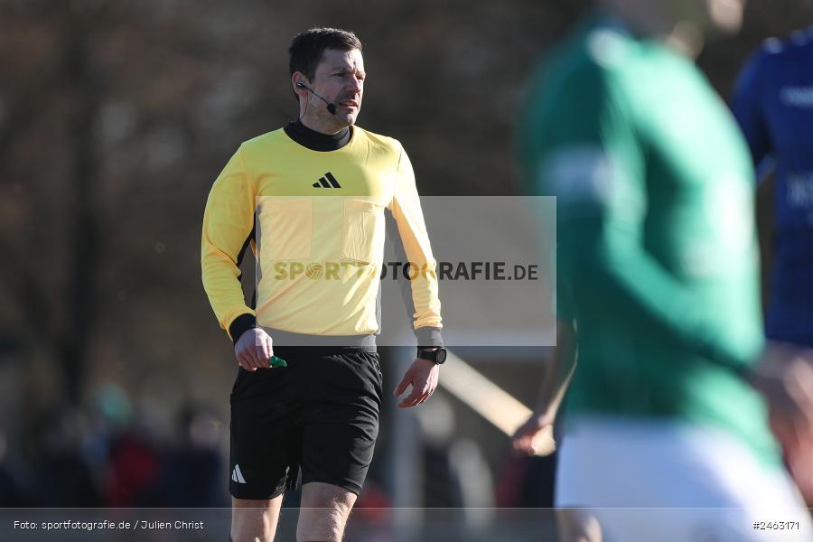 sport, action, Würzburger FV 04, WFV, Schweinfurt, Sachs-Stadion (Nebenplatz 9), Regionalliga Bayern, Landesfreundschaftsspiele, Fussball, FCS, Bayernliga Nord, BFV, 1. FC Schweinfurt 1905, 01.02.2025 - Bild-ID: 2463171